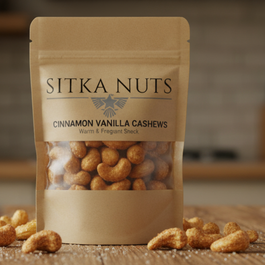 Cinnamon Vanilla Cashews (20oz)